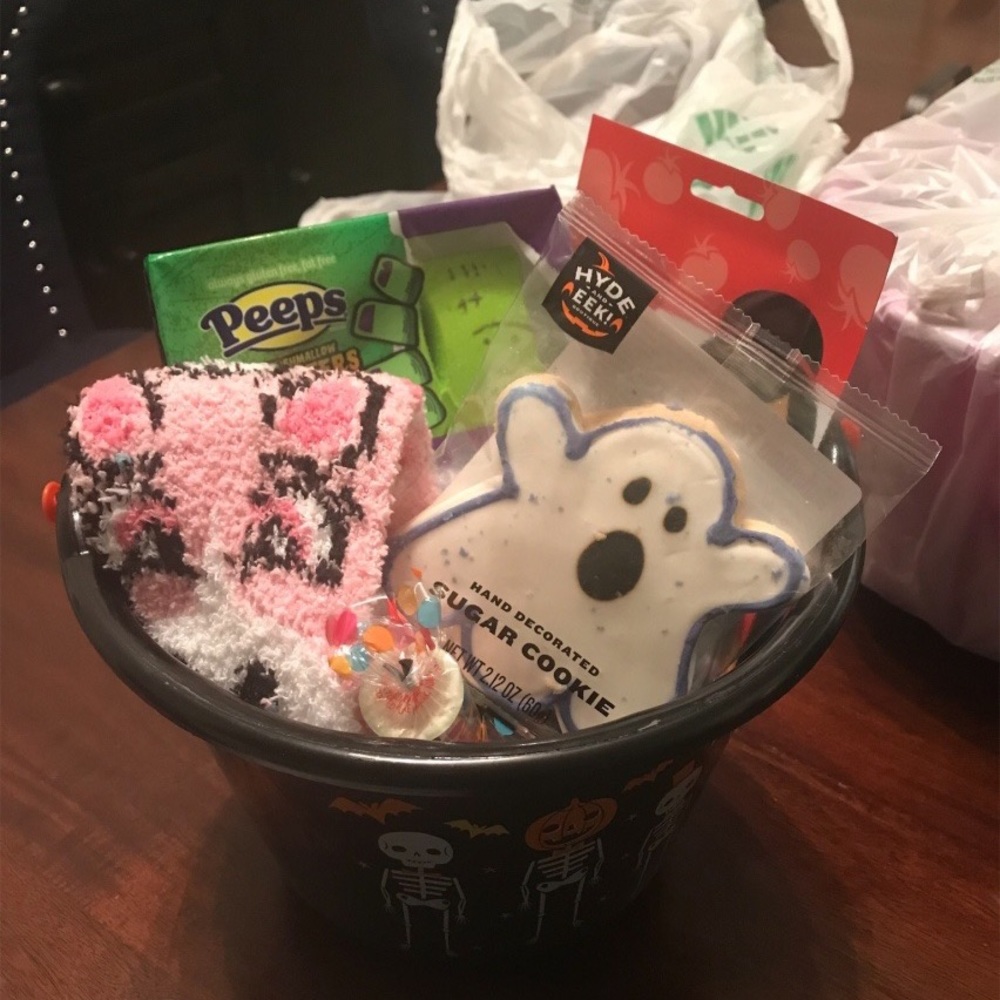 Spooky baskets